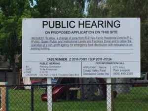 Public Hearing Sign | Manna Conejo