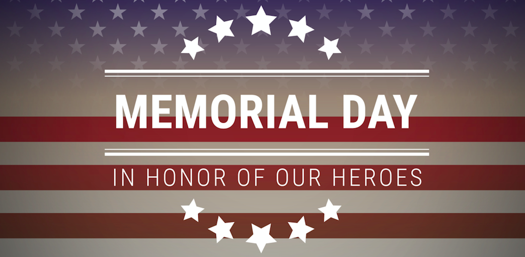 Memorial Day 2018 Hours